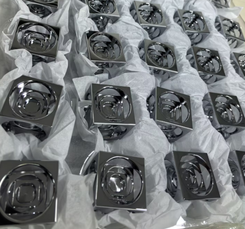 stainless steel CNC parts with chrome plating